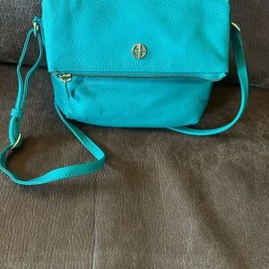 Elegant Turquoise Crossbody Bag